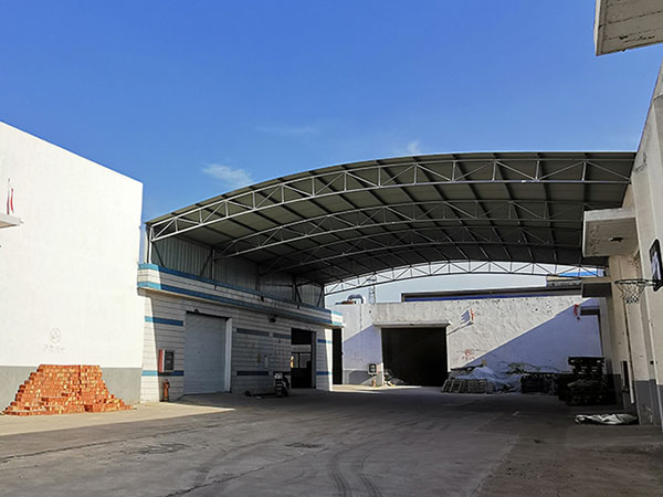 A corner of the factory area
