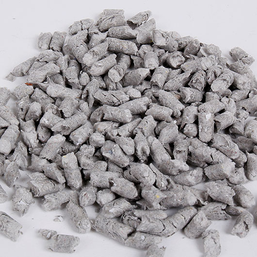 Granular Lignin Fiber